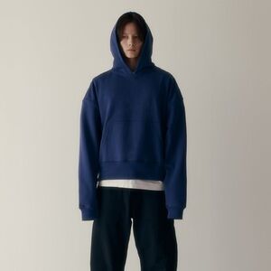Porter James Hoodie Washed Blue